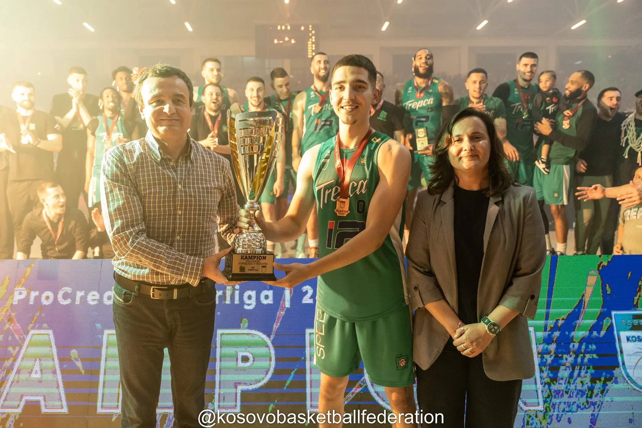 Pamje nga finalja e gjashtë Trepça - Bashkimi